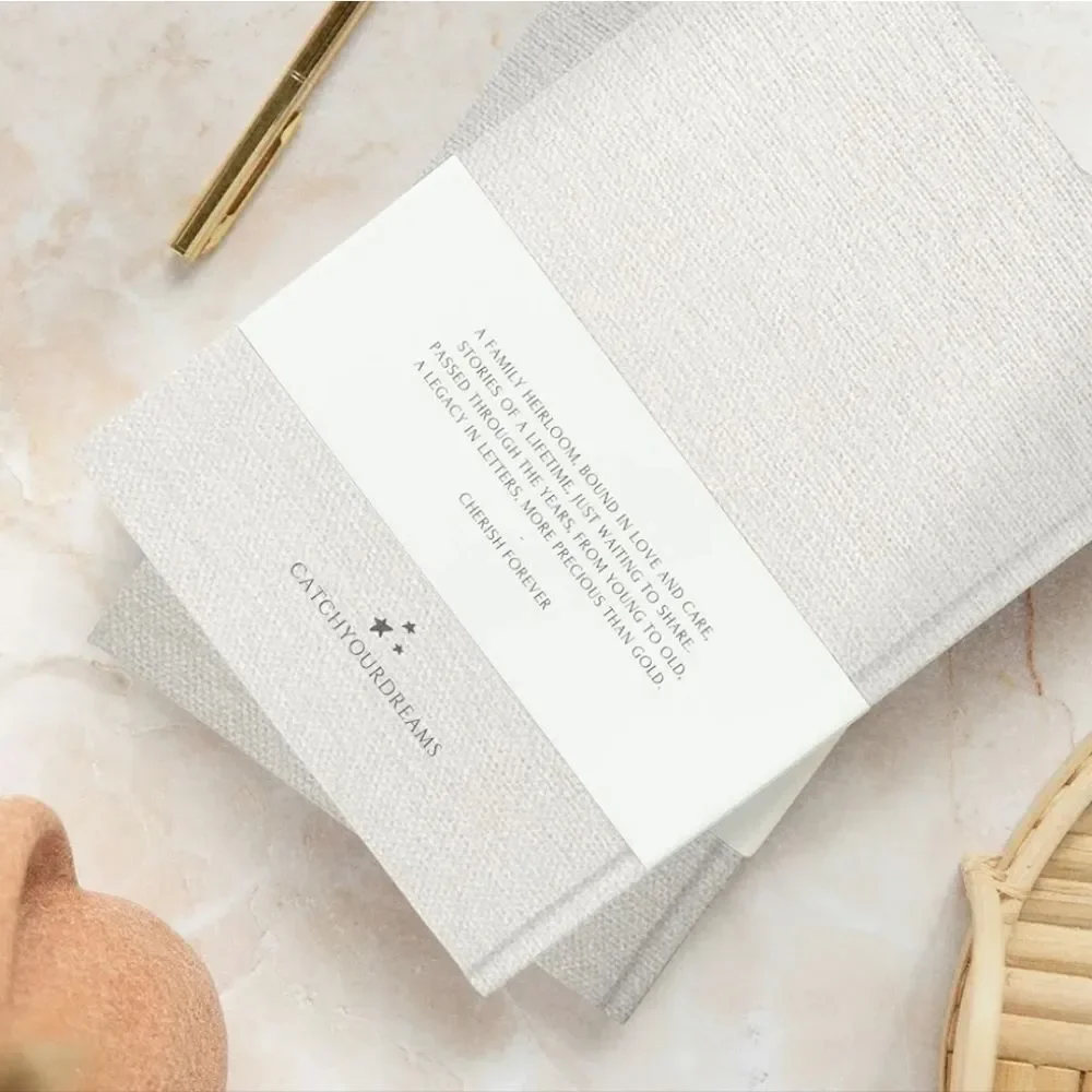 🔸️⏭️NIB Hardcover Linen Dad's Story Keepsake Journal
